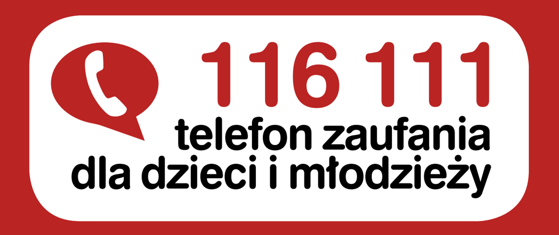 Ilustracja aktualności: Telefon zaufania dla dzieci i młodzieży!!!!